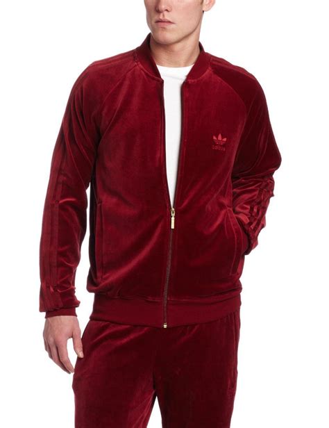 velvet tracksuit mens|adidas velour tracksuit men's.